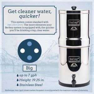 SOLD-Big Berkey Water Filtration System
